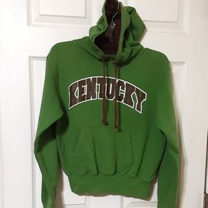 Kentucky Long Sleeve Cotton Blend Sweatshirt with Hoodie.